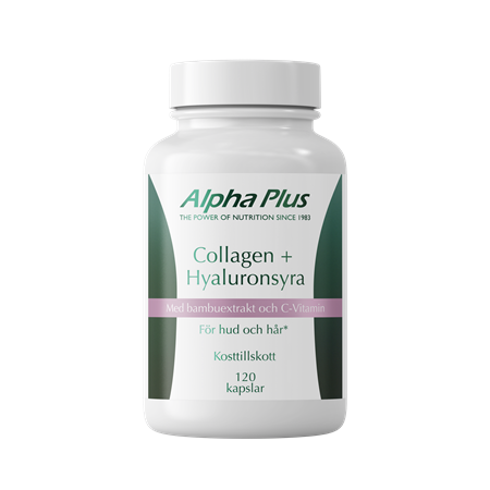Alpha plus Collagen + Hyaluronsyra