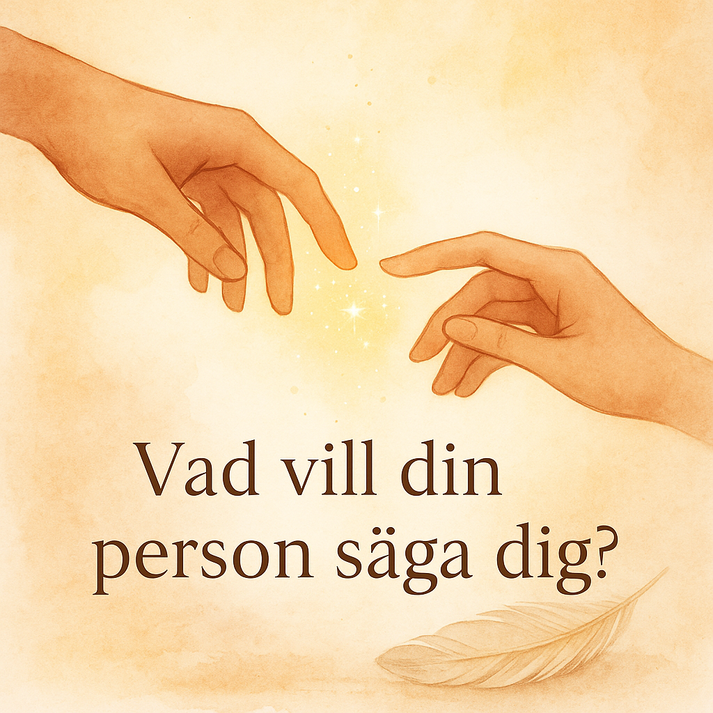 Vad vill din person säga dig?