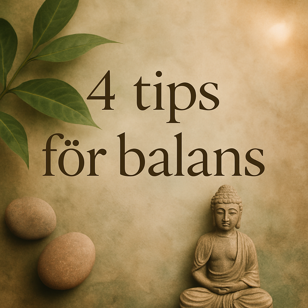 Create balance in your everyday life – free guide