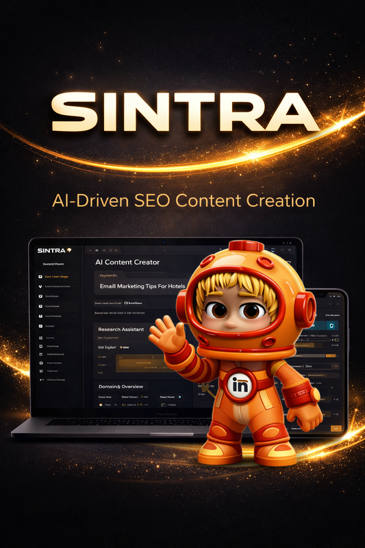 Sintra – verktyget som hjälper mig strukturera det som annars snurrar