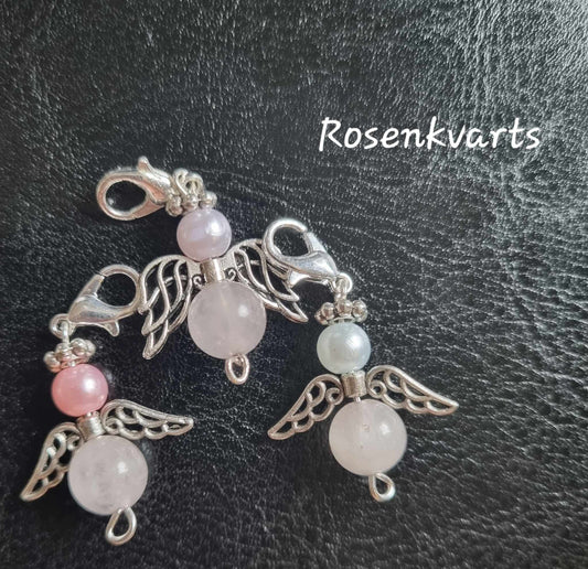 Änglaberlock Rosenkvarts