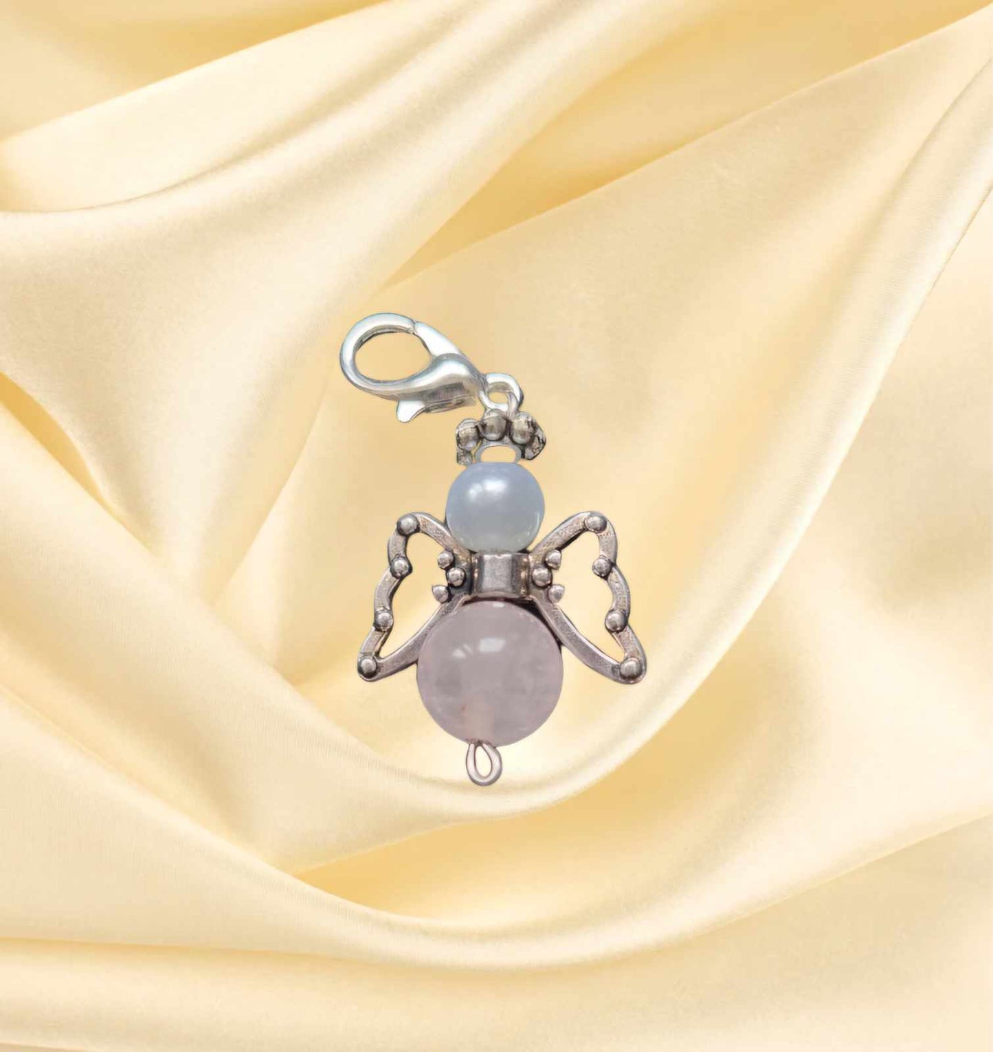 Änglaberlock Rosenkvarts