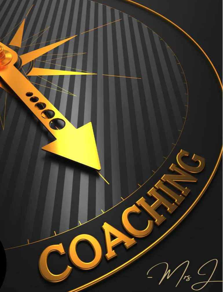 BIld på en kompass med coachningtext