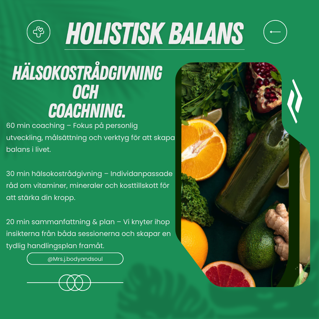 Holistisk Balans – Coaching & Hälsorådgivning