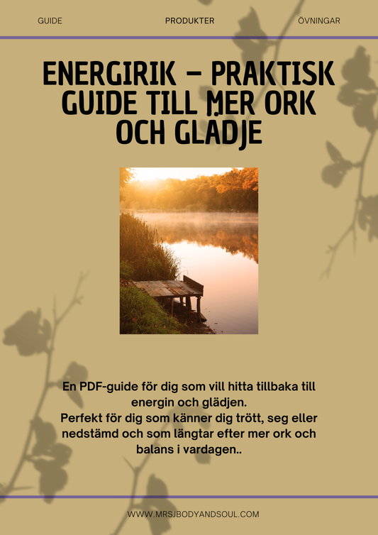 Energirik – praktisk guide till mer ork och glädje