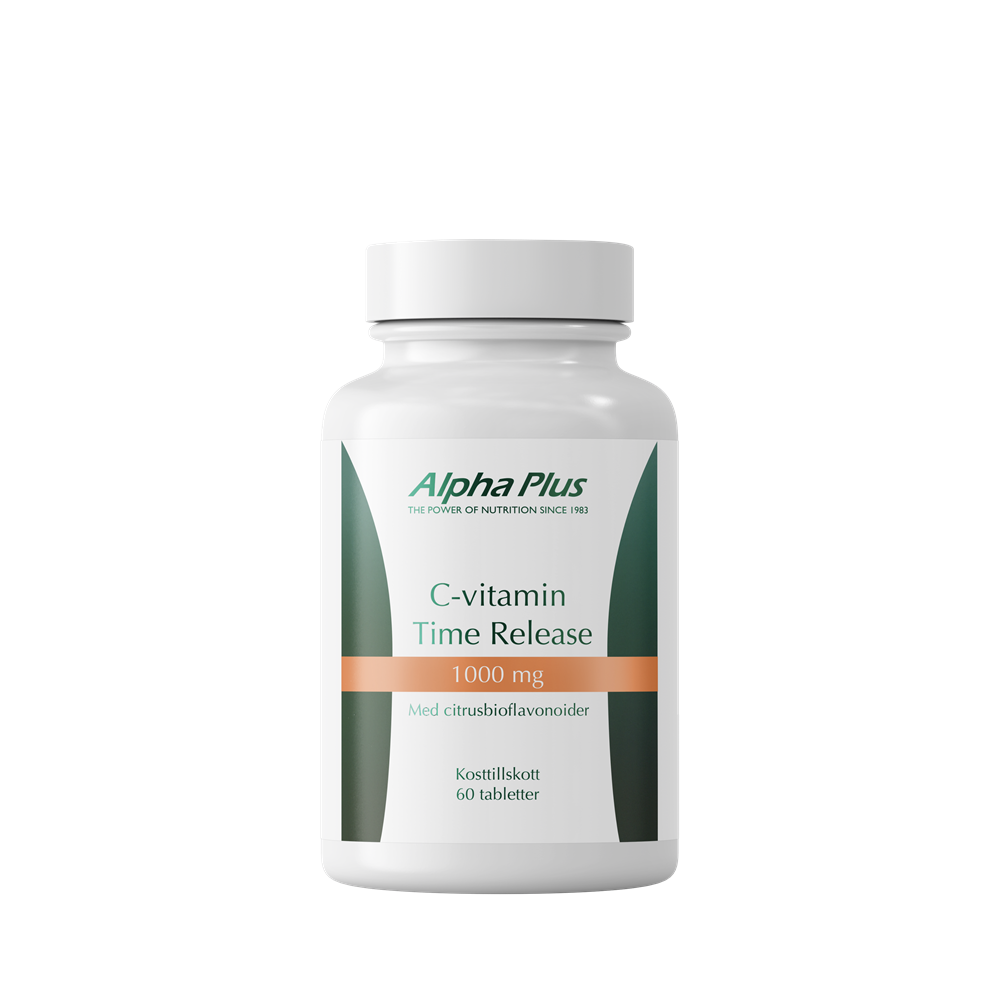 Alpha plus C-vitamin Time release Kapslar