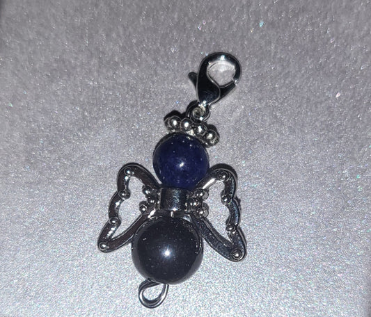 Beskyddsängeln – Hematit & Lapis Lazuli