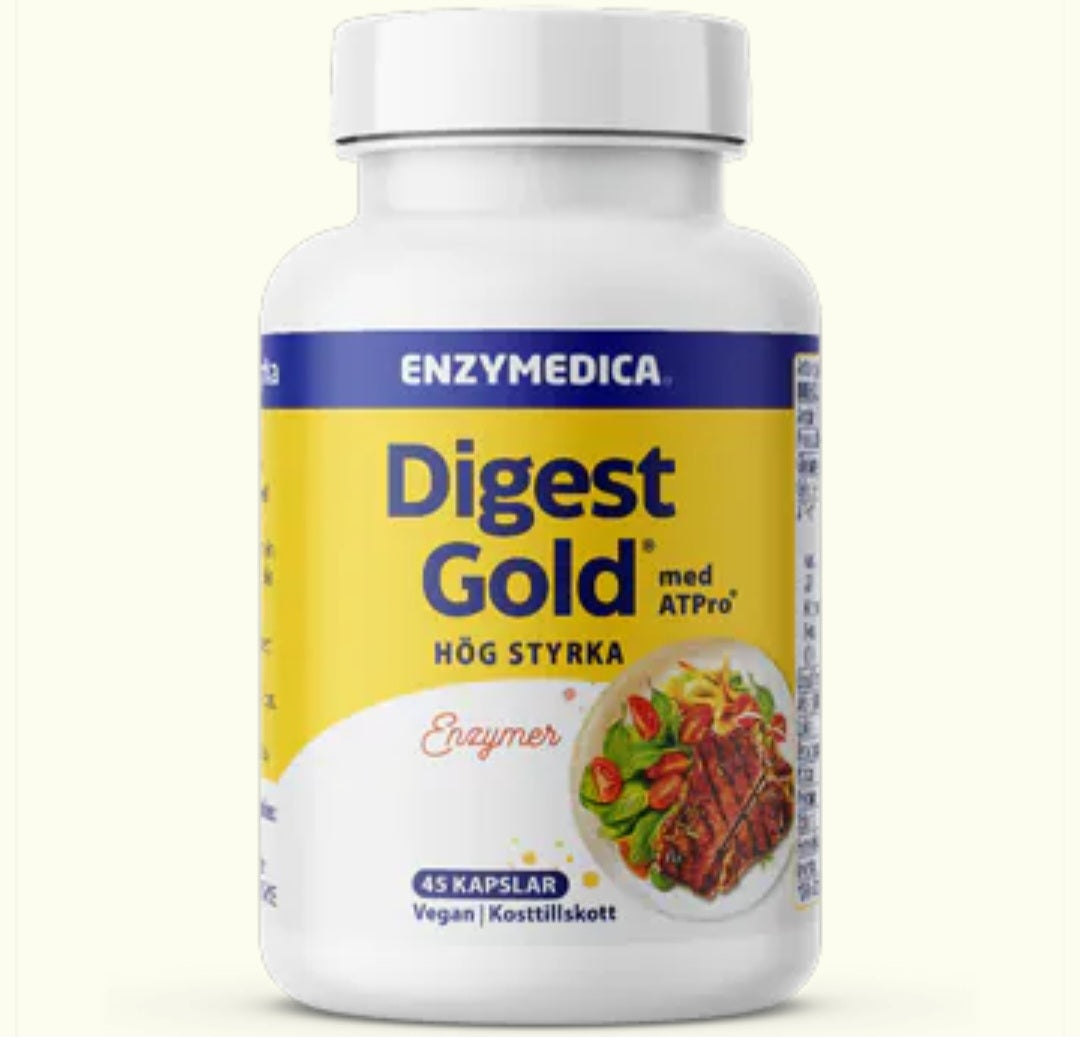 Enzymedica Digest Gold - avancerat enzymstöd för matsmältningen